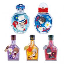 Detective conan scent bottle anime figures set(5pc...