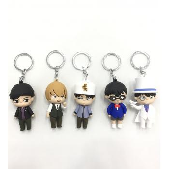 Detective conan anime figure doll key chains