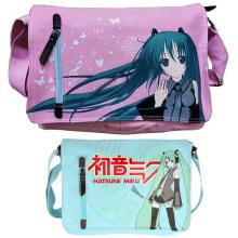 Hatsune Miku anime canvas satchel shoulder bag