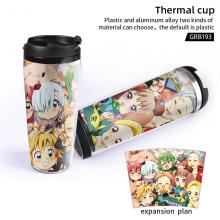 The Seven Deadly Sins anime plastic insulated mug cup 