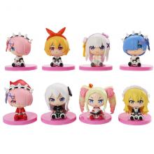 Re:Life in a different world from zero anime figures set(6pcs a set)