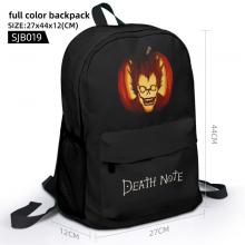 Death Note anime full color backpack bag
