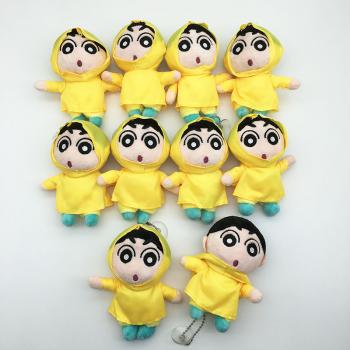 5.6inches Crayon Shin-chan anime plush dolls set(10pcs a set)