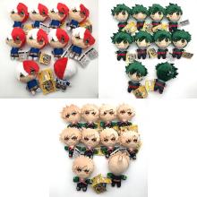 5inches My Hero Academia plush dolls set(10pcs a set)