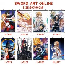Sword Art Online anime wall scroll wallscroll 60*90CM