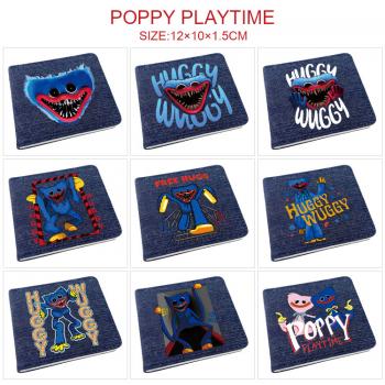 Poppy Playtime game denim wallet