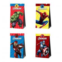 Spider man Iron man food packing wrapping paper ba...
