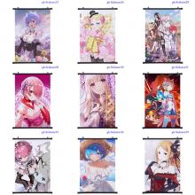 Re:Life in a different world from zero anime wall scroll wallscroll