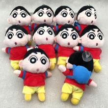 5inches Crayon Shin-chan anime plush dolls set(10p...