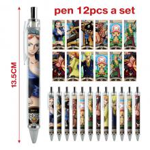 One Piece anime ballpoint pen ball pens(12pcs a se...