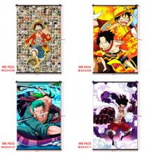 One Piece Ace anime wall scroll