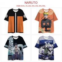 Naruto anime short sleeve t-shirt