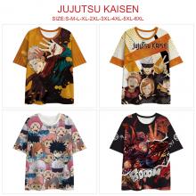 Jujutsu Kaisen anime short sleeve t-shirt