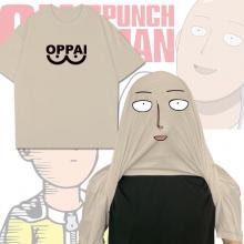 One Punch Man anime funny cotton t-shirt