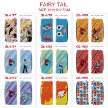 Fairy Tail anime long zipper wallet purse