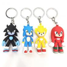 Sonic The Hedgehog game figure doll key chain