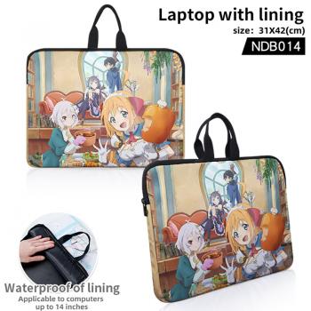 Princess Connect Re:Dive laptop with lining computer package bag