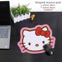 Hello Kitty anime shaped mouse pad 40x40CM