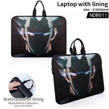 One Punch Man anime laptop with lining computer pa...