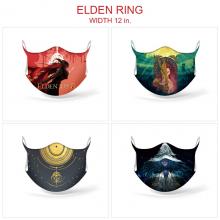 Elden Ring game trendy mask printed wash mask