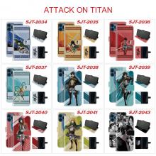 Attack on Titan phone flip cover case iphone 13/12...