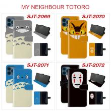 Totoro anime phone flip cover case iphone 13/12/11