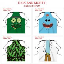 Rick and Morty anime apron pinny