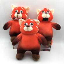 8.8inches Turning red bear plush dolls set(3pcs a ...