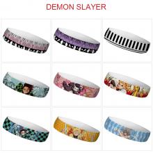 Demon Slayer sports headbands headwrap sweatband