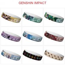 Genshin Impact sports headbands headwrap sweatband