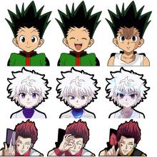 Hunter x Hunter 3D Flip Change Picture Lenticular Adhesive Stickers