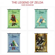 The Legend of Zelda game wall scroll wallscrolls 6...