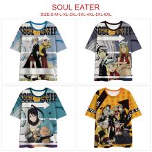Soul Eater anime short sleeve t-shirt