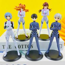 EVA anime figures set(5pcs a set)(OPP bag)