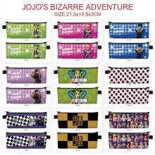 JoJo's Bizarre Adventure anime PU zipper pen case ...