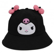 Kuromi anime bucket hat cap