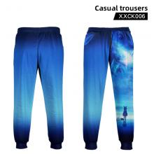 Blue Archive game casual pants trousers
