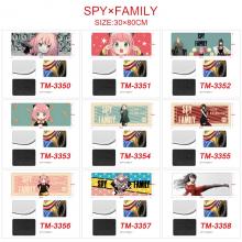 SPY FAMILY anime big mouse pad mat 30*80CM