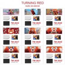 Turning Red anime big mouse pad mat 30*80CM