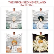 The Promised Neverland anime flano summer quilt bl...