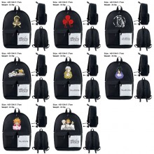 The Promised Neverland anime nylon backpack bag