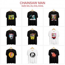 Chainsaw Man anime short sleeve cotton t-shirt