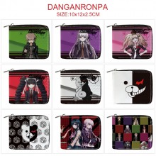 Dangan Ronpa anime zipper wallet purse