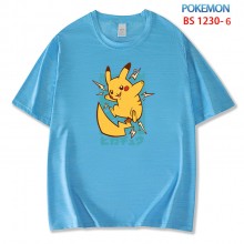 Pokemon anime mercerized Ice cotton t-shirt
