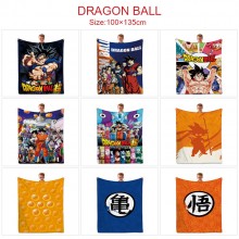 Dragon Ball anime flano summer quilt blanket