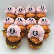 4.8inches Kirby anime plush dolls set(10pcs a set)