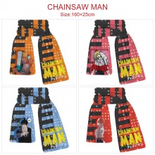 Chainsaw Man anime wrap scarf