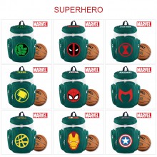 Super hero Batman Iron Super Man basketball backpack bag