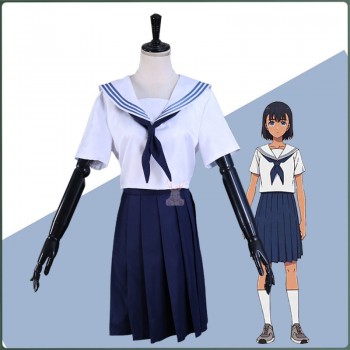 Summer Time Rendering anime cosplay dress cloth costumes a set