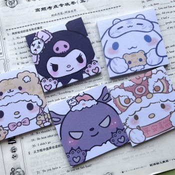 Melody Cinnamoroll Hello Kitty Kuromi sticky notes post-it notes(50pages)